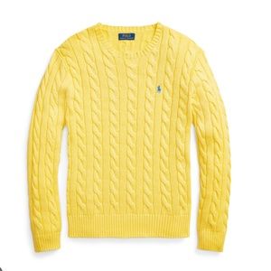 POLO RALPH LAUREN Cotton Cable-Knit Sweater